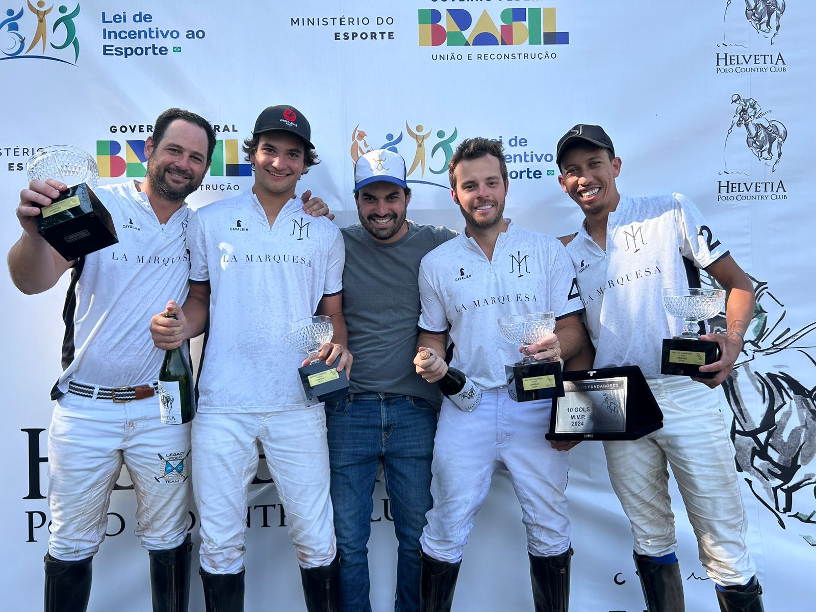 Equipe La Marquesa II, campeã da Copa dos Fundadores 10 gols (crédito - 30jardas)