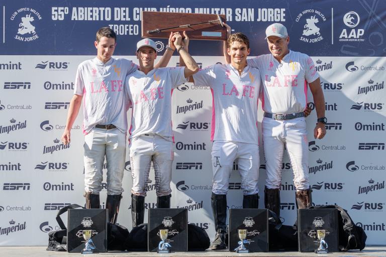 La Fe campeã do Aberto de San Jorge, na Argentina (crédito - AAP)