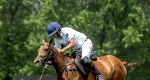 Luigi Cosenza na temporada argentina de 2023. (crédito - Helen Cruden / Hípica Polo)